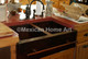 Double well Copper Kitchen Sink with towel bar undermount installation