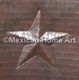 Copper Tile Star Motif somber patina