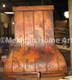 Custom Copper Range Hood in old natural patina