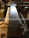 Sections for Long Copper Bar Top showing Seams