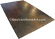 Rectangular  Copper Table Top 72 x 36 inch Somber Smooth Waxed