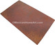 Old Natural Hammered Unwaxed rectangular copper table top 24x30 inch