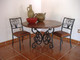 The "Celaya" Copper Dining Table and Chairs