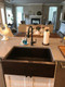 Copper Farmhouse Sink Single Well 33x22x10 Installed Undermount Somber Patina for GG