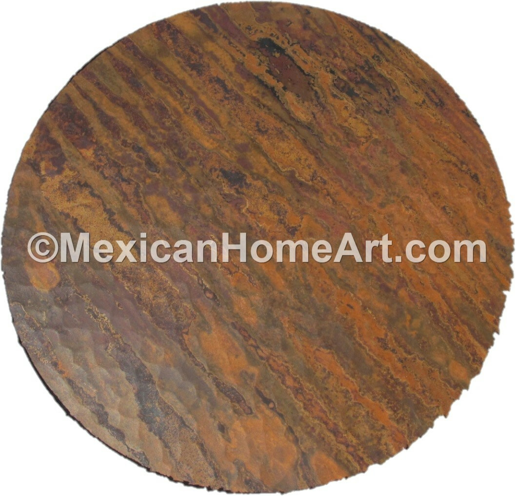 Copper Table Top Round 36