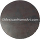 48 inch Somber Smooth UnWaxed Round Copper Table Top 1