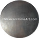 48 inch Somber Smooth Waxed Round Copper Table Top 1