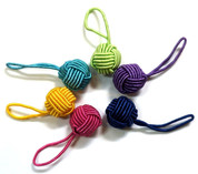 HiyaHiya Yarn Ball Stitch Markers Rainbow (6 pk)