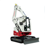 Takeuchi TB138FR for hire at Digrite Hire