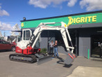 Takeuchi TB153FR for hire at Digrite Hire.
