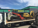 Takeuchi TL8 for hire at Digrite Hire