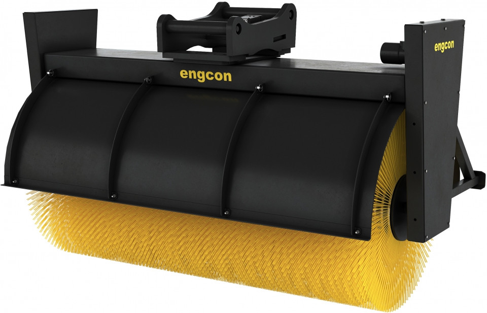 Engcon SR1600 1600mm 633t Hydraulic Rotating Broom Digrite