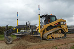 GF Gordini LG210 Hydraulic Level Grader Blade suit Skid Steer or track loader from Digrite with optional laser equipment