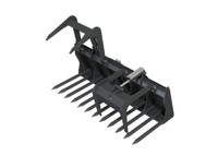 GF Gordini Skid Steer Track Loader 1850mm Extreme Duty Hydraulic Grapple Bucket 