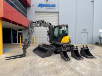 Mecalac 6MCR 6t Skid and Excavator Demo Model Package