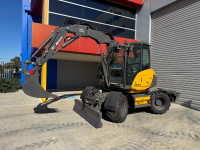 Mecalac 9MWR 9t Wheeled Excavator Demo Model Package