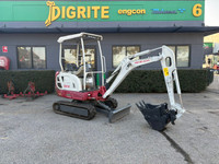 Used Takeuchi TB216 Canopy 1.8t Mini Excavator 4248 Hours