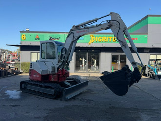 Used Takeuchi TB153FR Aircon Cab 5.5t Excavator - 896