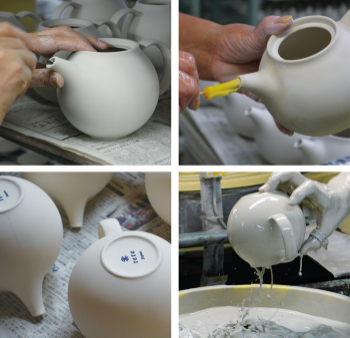 Handmade Pebble Teapot
