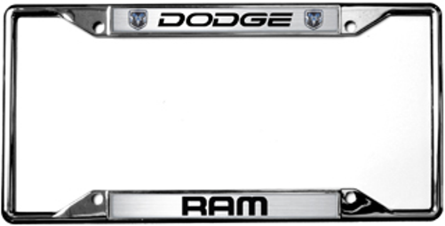 dodge ram license plate frames