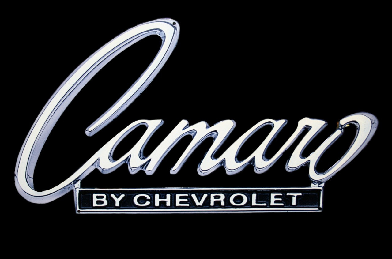1968-1969 Camaro Deck Emblem Metal Sign | Auto Gear Direct