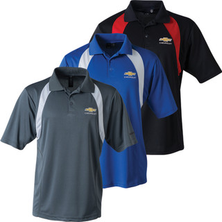 Chevrolet Bowtie Play Dry Athletic Polo Shirt | Auto Gear Direct