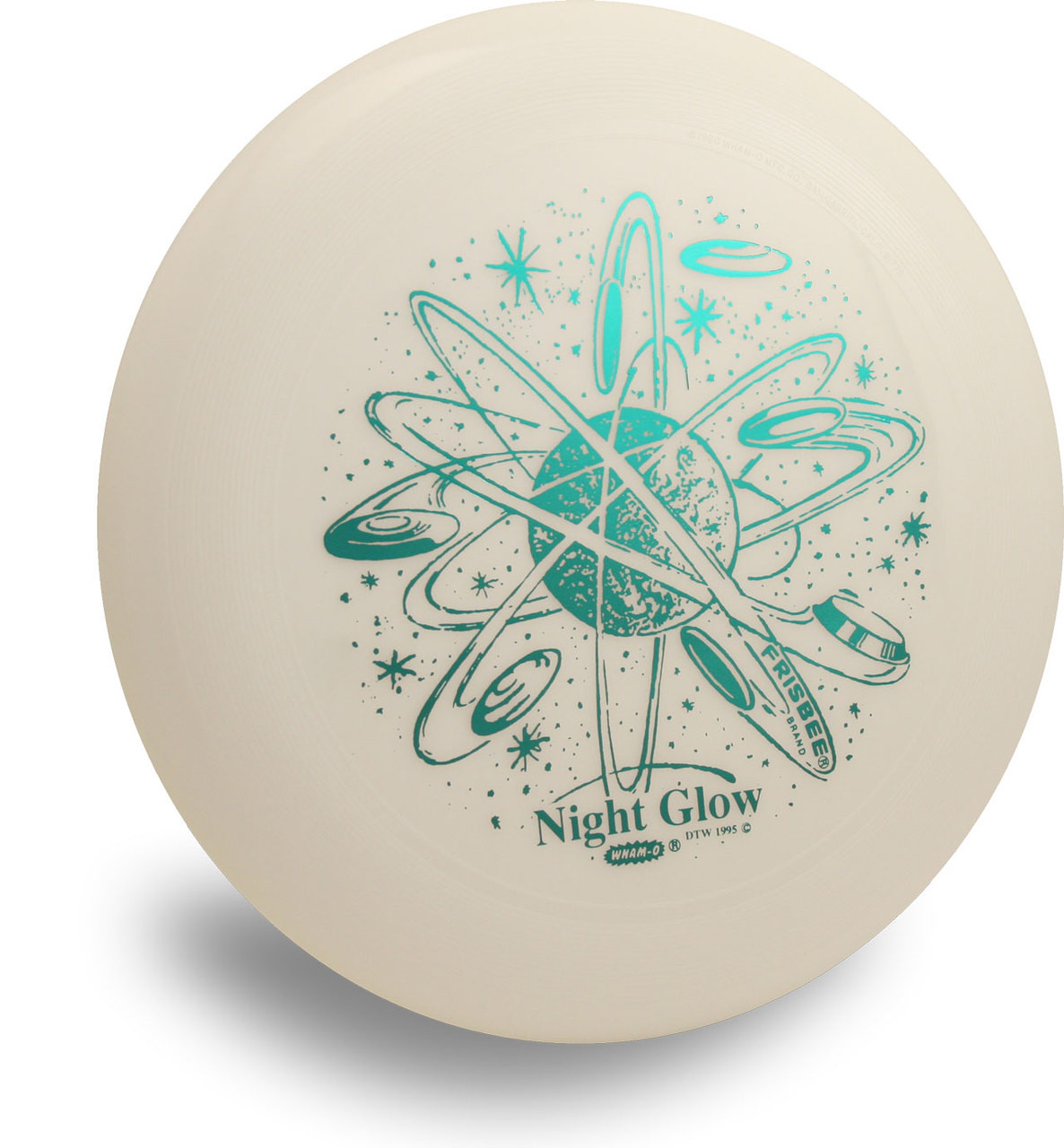wham o glow in the dark frisbee