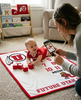 Utah Utes Collegiate Licensed Baby Milestone Blanket