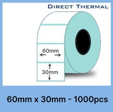 Barcode Labels | Direct Thermal Labels | 60x30x40