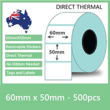Barcode Labels | Direct Thermal Removable Labels | 60x50x40
