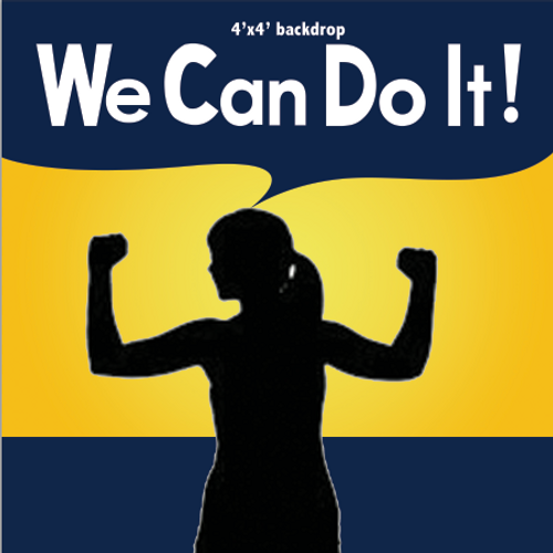 Rosie the Riveter Backdrop