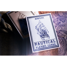 Blue Nautical Playing Cards by The Blue Crown