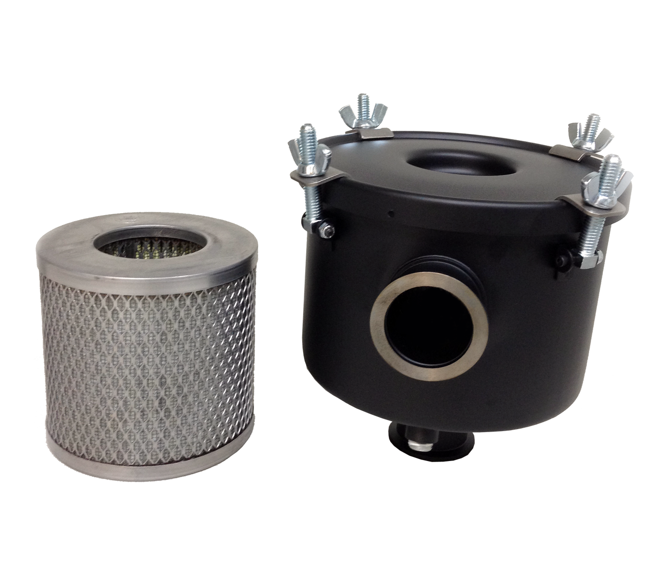 50 CFM Oil Mist Eliminator Kit *Filter Cartridge Included (side vent