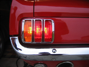65 mustang tail lights Clearance