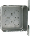 4 11/16" Metal Square Box #553