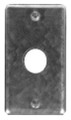 Handy Box Galvanized Cover 1/2" KO   #58-C-6-RT