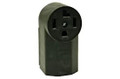 Cooper Single Surface 30A 125/250V 3P4W  Recp  BK
