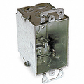 2-3/4" Deep Switch Box with Ears and BX Clamps #BB249