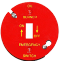 Oil Emergecy Burner Cover #41012