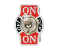 Heavy Duty 20A SPDT  On/Off/On Toggle Switch #66-1803