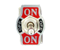 Heavy Duty 20A DPDT  On/Off/On Toggle Switch #66-1806
