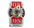 Heavy Duty 20A DPDT  On/Off/On Toggle Switch With Boot#66-1851-5001