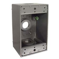 1-Gang Weatherproof Bell Box #TWSB375G (FSB75-3) Gray