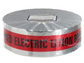 Caution Tape 3" Wide RED DETECTABLE 1000'
