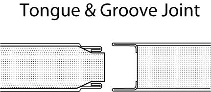 tongue and groove panel design