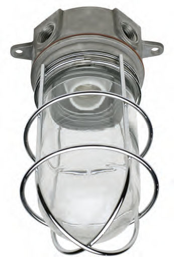 vapor proof light fixture for walk in coolers and freezers
