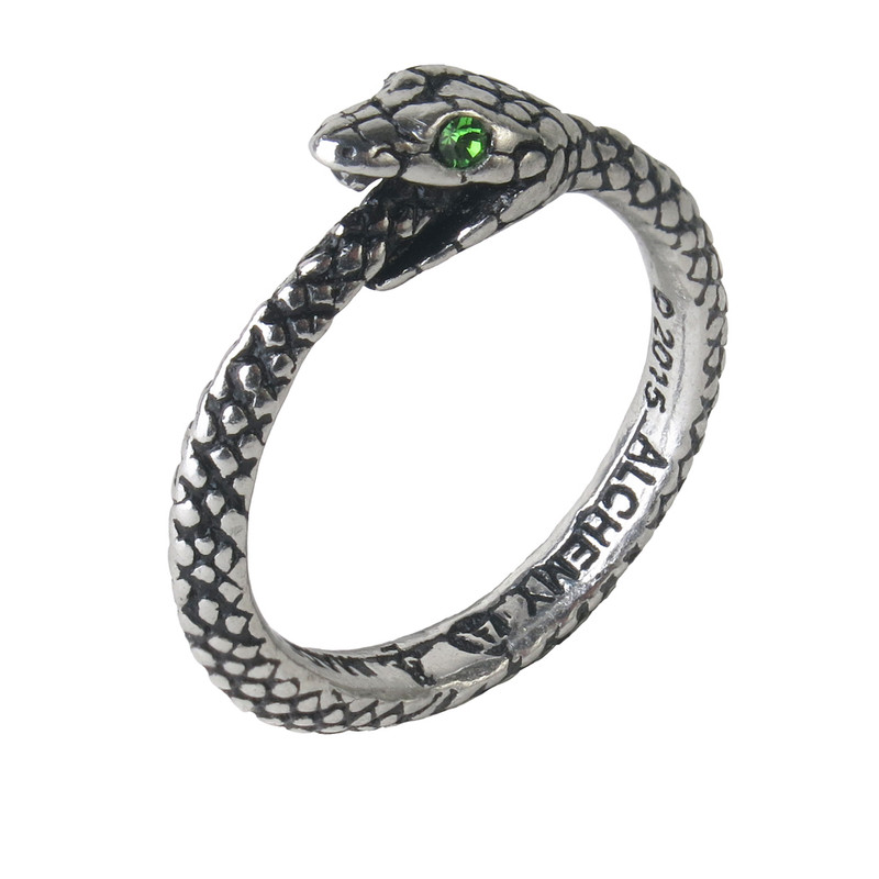 R206 The Sophia Serpent Ring Alchemy of England