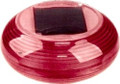 Red Plastic Floating Disc Pond Solar Light