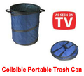 Pop-Up Collasible Portable Trash Can Compact Size 