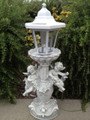 Outdoor Garden Decor Angel Cherub Sculpture Solar Light